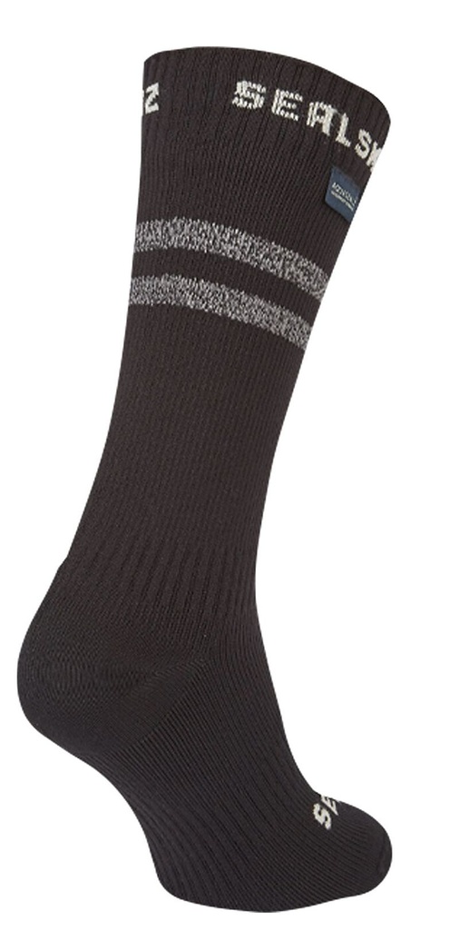 SealSkinz Runton - wasserdichte, mittellange Socke für kaltes Wetter mit Hydrostop - oliv - S