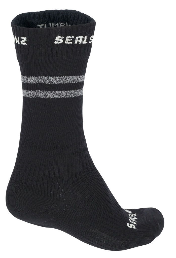 SealSkinz Runton - wasserdichte, mittellange Socke für kaltes Wetter mit Hydrostop - oliv - S