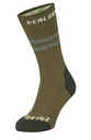 SealSkinz Runton - wasserdichte, mittellange Socke für kaltes Wetter mit Hydrostop - oliv - S