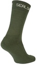 SealSkinz Suffield - tolle Merino- Socken für kalte Tage - oliv - S