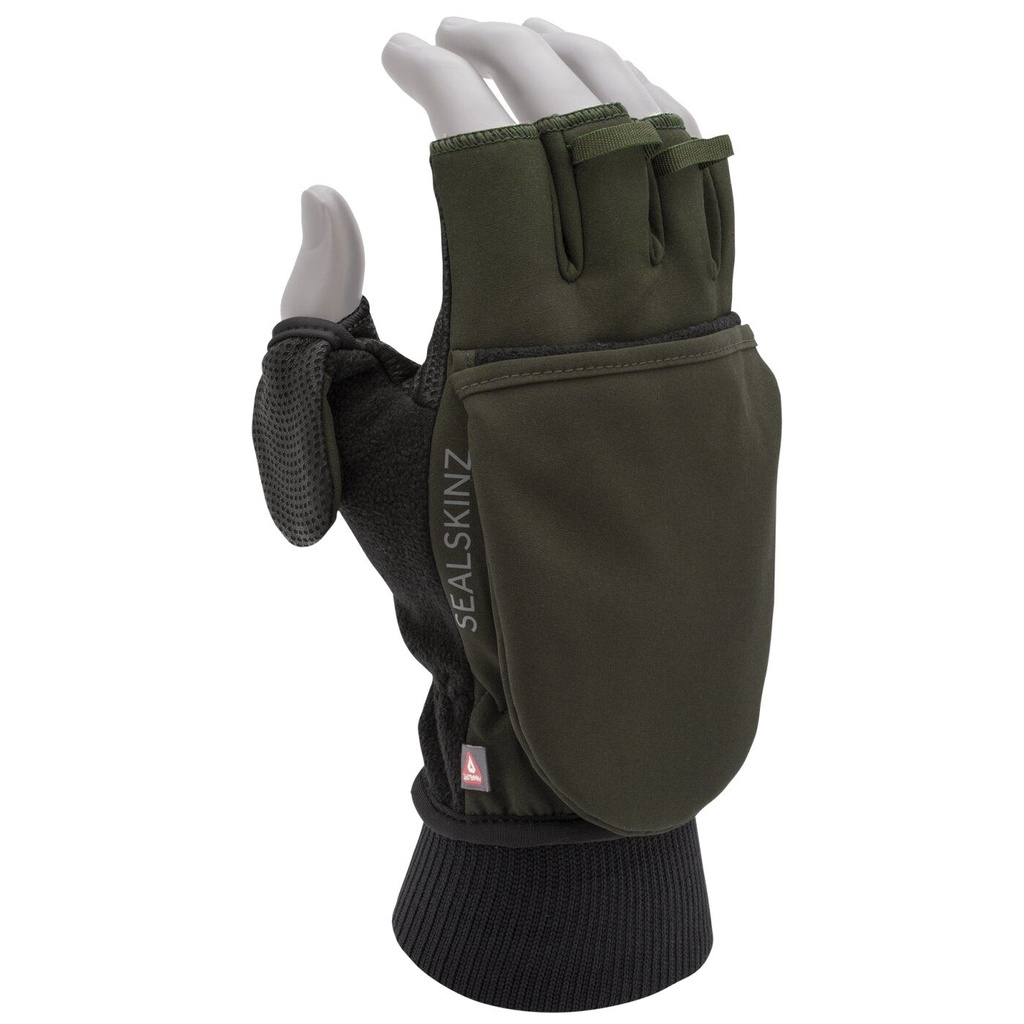Sealskinz Windfeste Kaltwetter Convertible Fäustlinge - L
