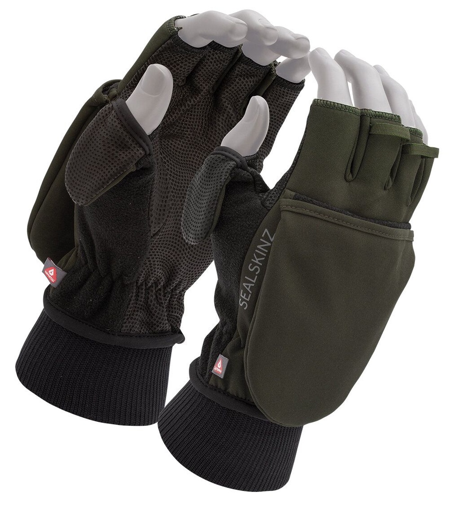 Sealskinz Windfeste Kaltwetter Convertible Fäustlinge - S