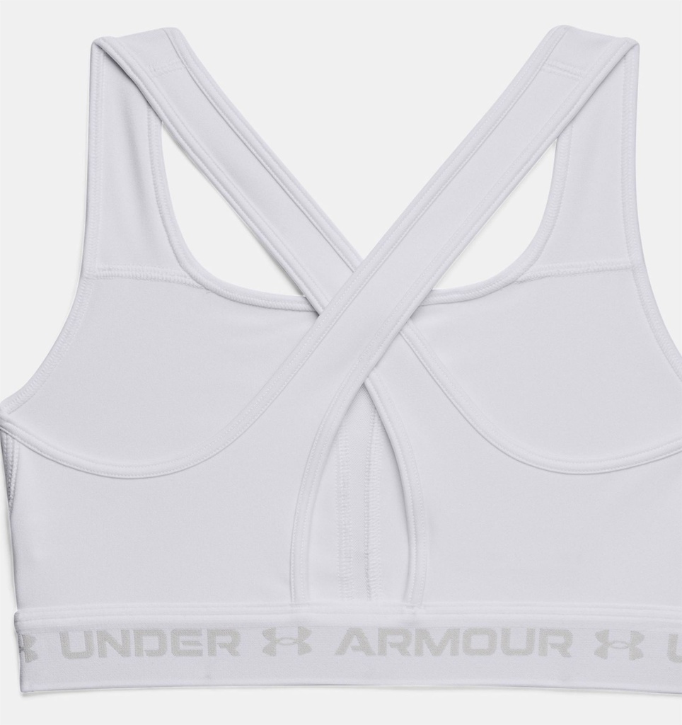Under Armour Sport-BH Crossback Mid - weiss - L Under Armour Sport-BH Crossback Mid - weiss - L