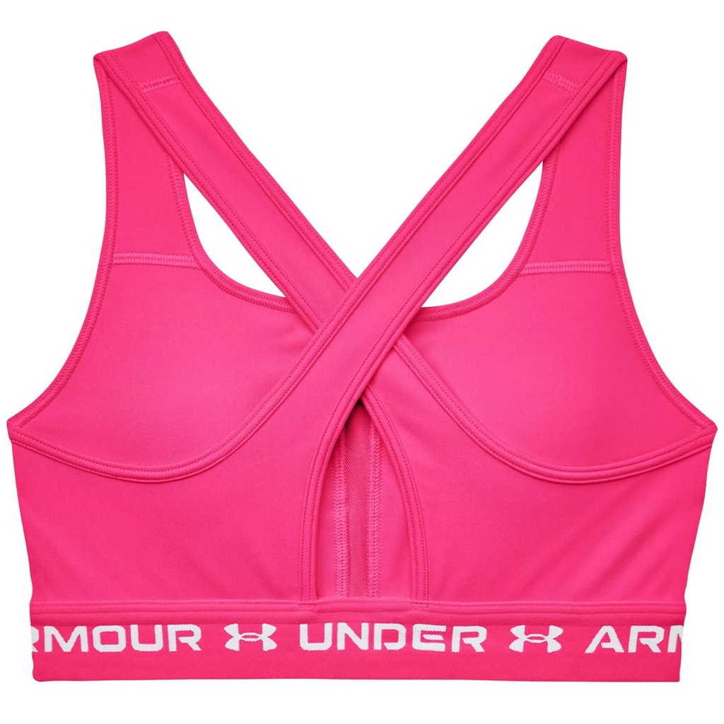 Under Armour Sport-BH Crossback Mid - pink - XS