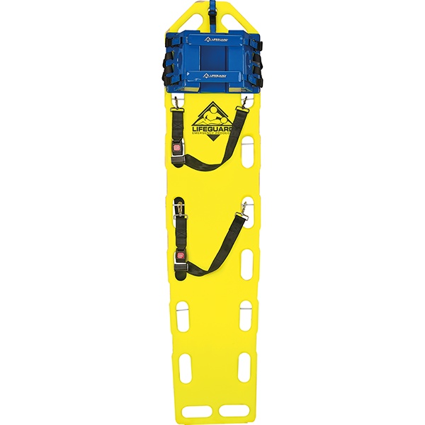 Lifeguard Spineboard mit Speed-Clip-Pin Gelb - mit Speed-Clip Fixiersystem Lifeguard Spineboard mit Speed-Clip-Pin Gelb - mit Speed-Clip Fixiersystem