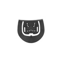 Blackhawk CQC Holster Glock 26/27/33 - links