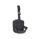 Elite Bags IFAK Basic taktische Beintasche - schwarz