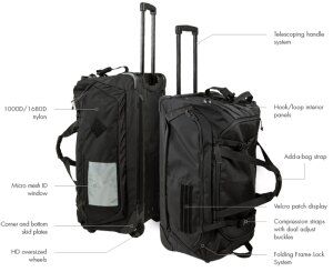First Tactical 90L Einsatztasche mit Rollen