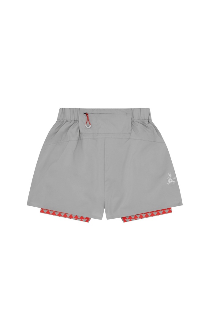 Belton Women Quick Dry Running Shorts With Under Short_Grey_02.jpg