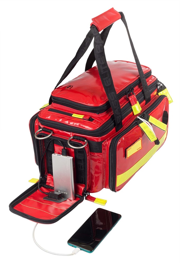 EB02.026_EXTREME Notfalltasche PLANE_rot_USB Tasche offen gefuellt.jpg