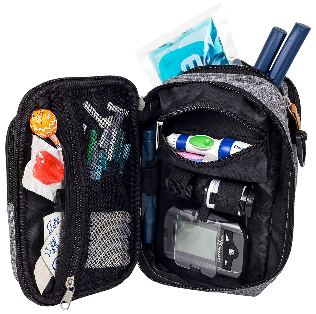 EB14.020_FIT EVO Diabetikertasche_grau-bitone_offen gefüllt.jpg