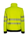 Korntex EOS Hi-Vis Softshell Jacke EN 20471, schwarz/neongelb, S
