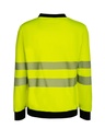 Korntex EOS Hi-Vis Sweatshirt EN 20471, schwarz/neongelb, 4XL