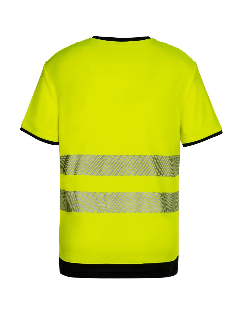 Korntex EOS Hi-Vis T-Shirt EN 20471, schwarz/neongelb, S