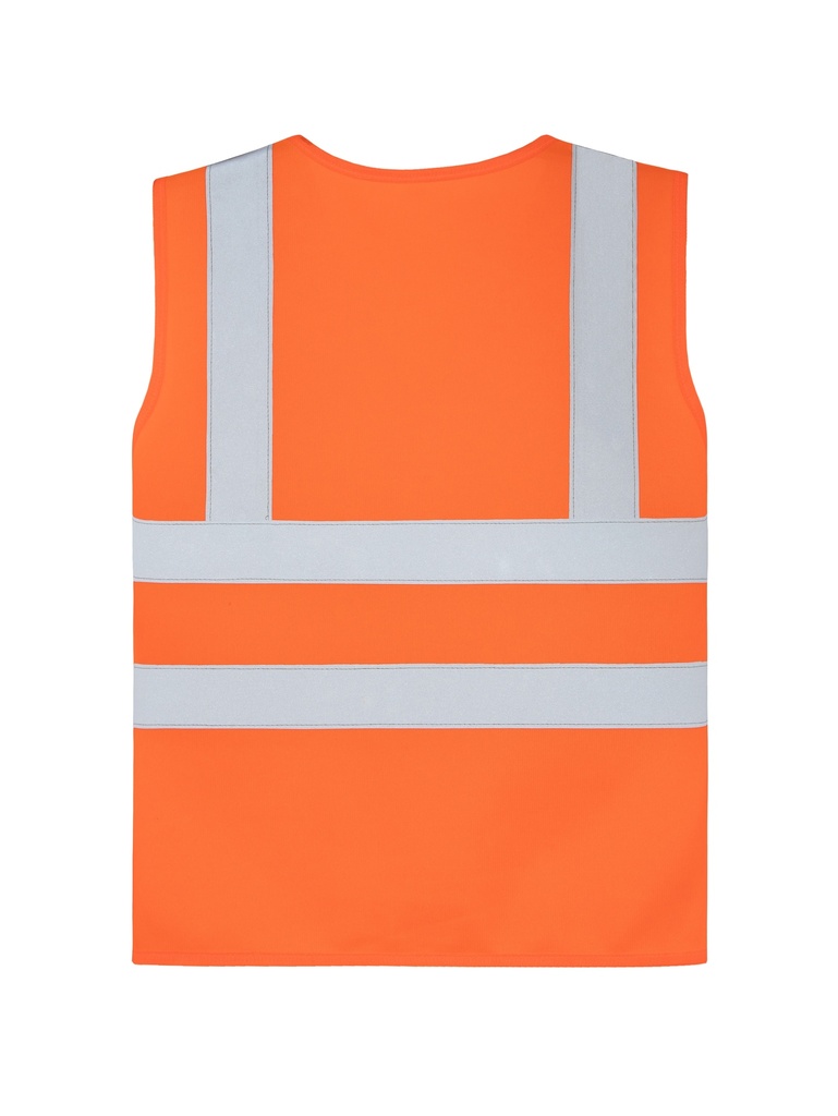 Korntex Kinder Warnweste mit vier Reflexstreifen, neonorange, S Korntex Kinder Warnweste mit vier Reflexstreifen, neonorange, S