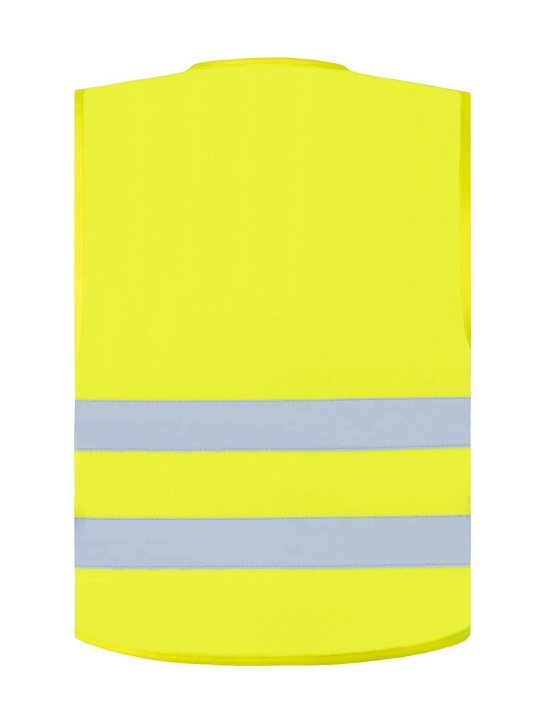 Korntex Warnweste Baumwollmischgewebe EN 20471, neongelb, L