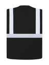 Korntex Multifunktionsweste CF gefütterte EN 17353, schwarz, S