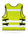 Korntex taktische Einsatzweste Premium EN 20471, neongelb, M/XL