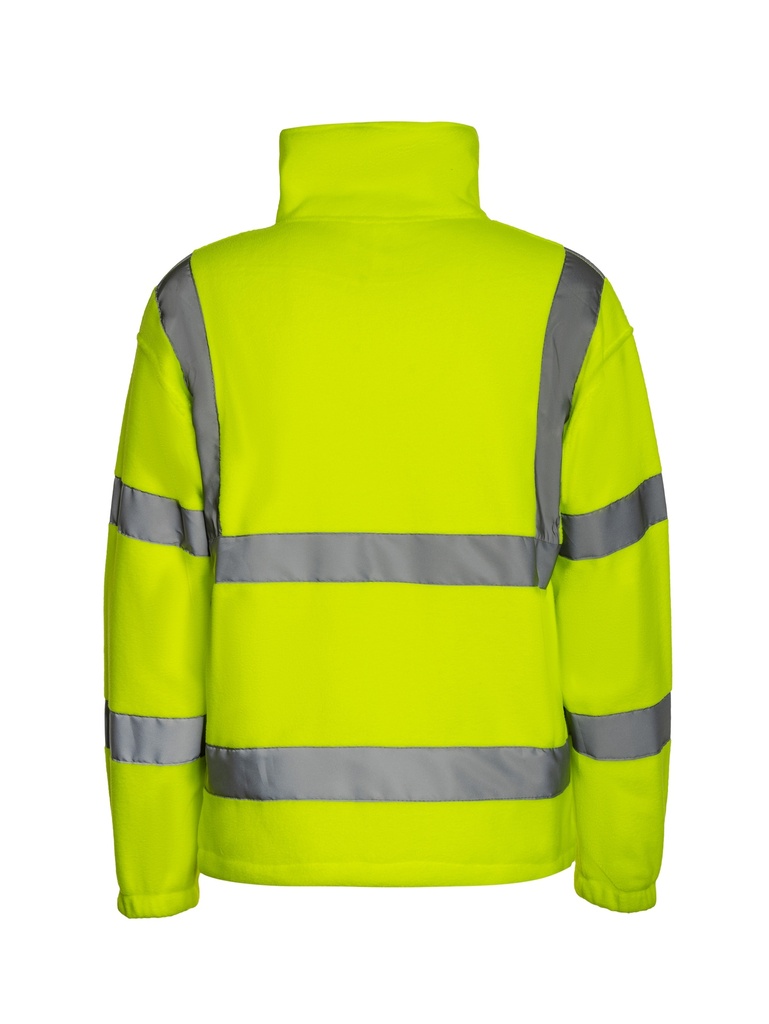 Korntex Hi-Vis Fleecejacke EN 20471, neongelb, S