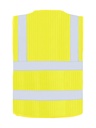 Korntex Warnweste flammenhemmend EN 14116, neongelb, S