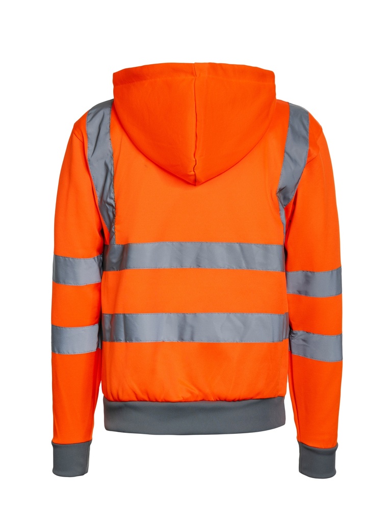 Korntex Hi-Vis Hoodie EN 20471, neonorange, XXL