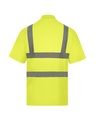 Korntex Hi-Vis Poly-Cotton Poloshirt EN 20471, neongelb, 3XL