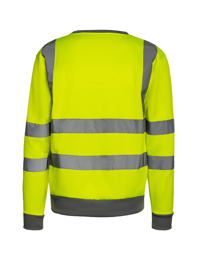 korntex-hi-vis-sweatshirt-neongelb-s-back