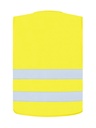 Korntex Warnweste mit Reissverschluss EN 20471, neongelb, S