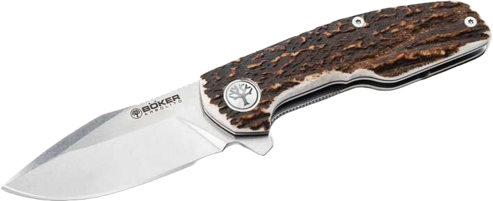 Böker Arbolito Heroína Hirschhorn braun