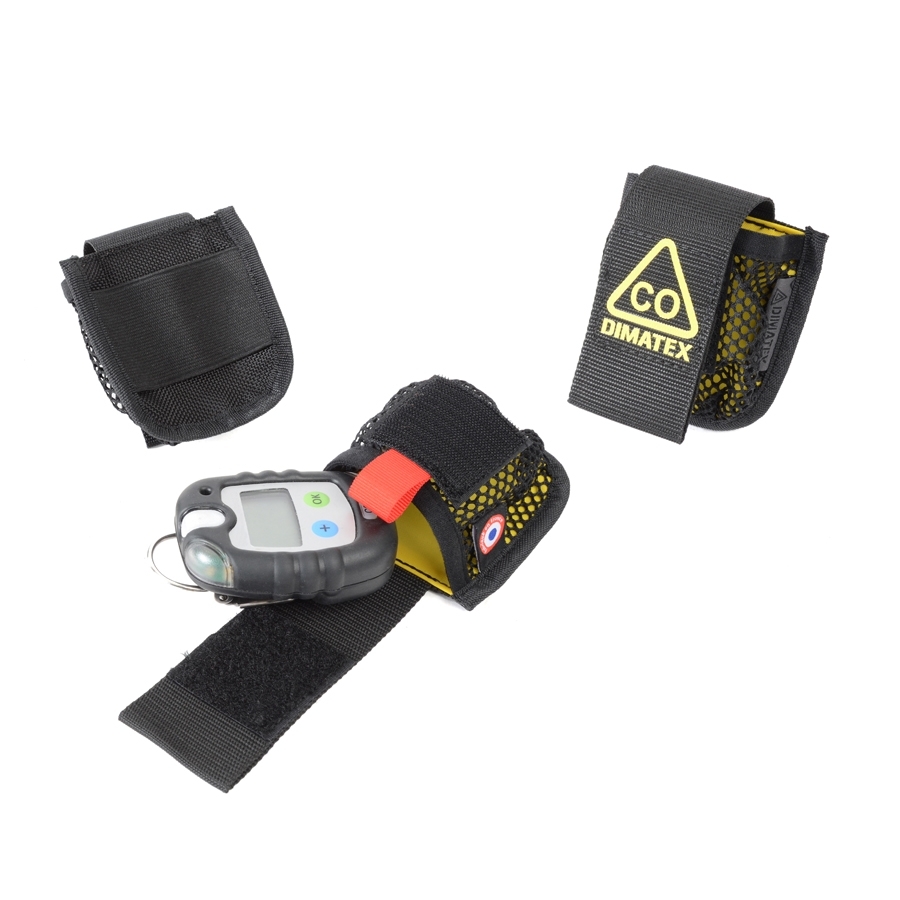 Dimatex Check Tasche für Melder schwarz