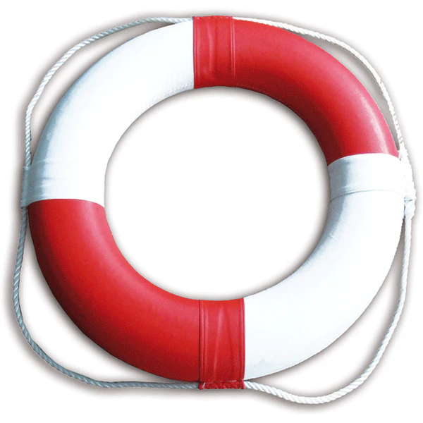 Rettungsring Pacific weiss/rot Ø65cm 142N