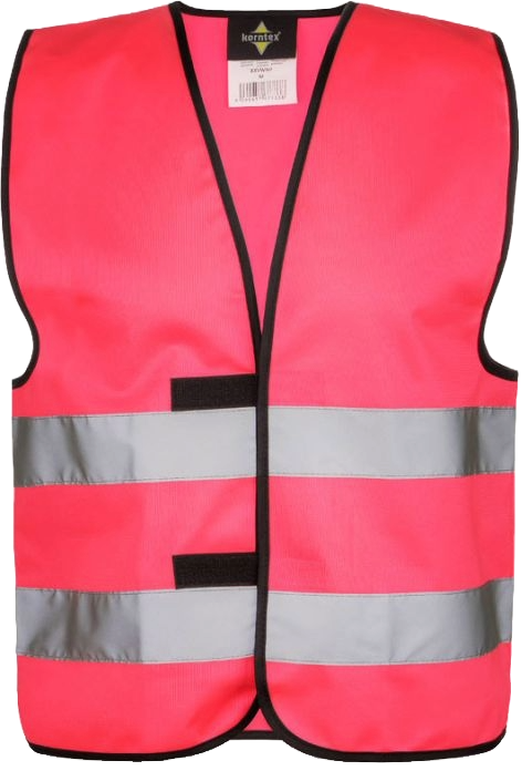 Korntex Funktionsweste mit schwarzem Saum