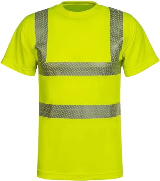 Korntex Hi-Vis T-Shirt Broken Reflex