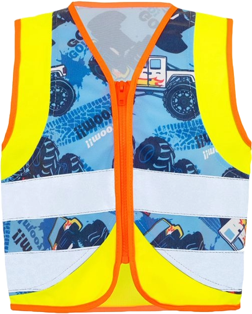 Korntex Kinder Warnweste Action Line Vehicle Fun