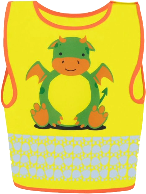 Korntex Kinder Warnweste Funtastic Wildlife CO2 Neutral