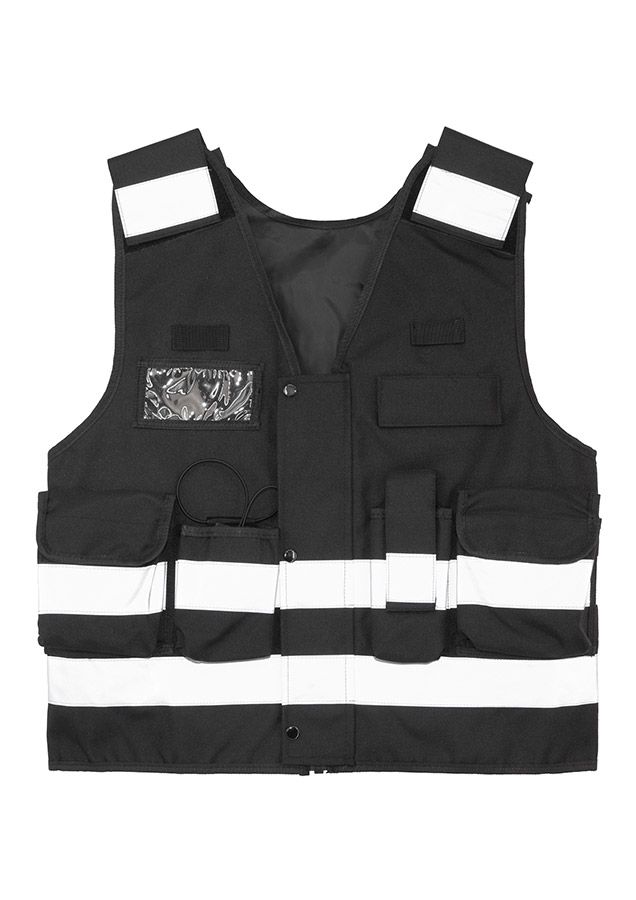 Korntex Tactical Funktionsweste elastischer Bund und 360° Sichtbarkeit