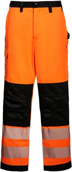 Korntex EOS Hi-Vis Hose mit schwarzen Partien lang