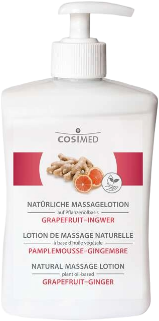 CosiMed natürliche Massagelotion Grapefruit-Ingwer