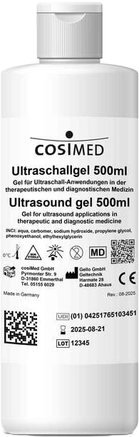 CosiMed Ultraschall Kontaktgel