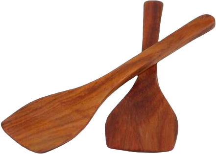 CosiMed Cremespatel aus Hartholz