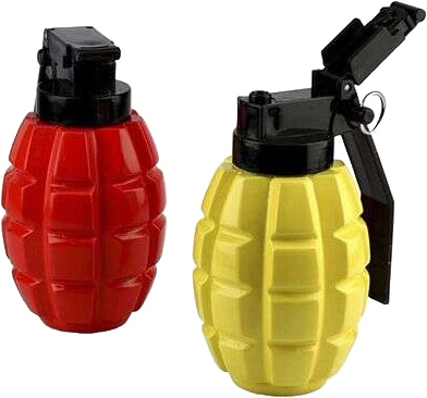 Senf-Ketchup Spender Granate