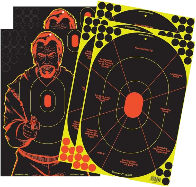 Zielscheibe Pist Training Set 30x45cm