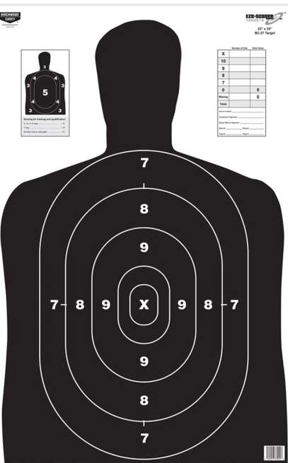 Zielscheibe Torso BC-27 58x89cm