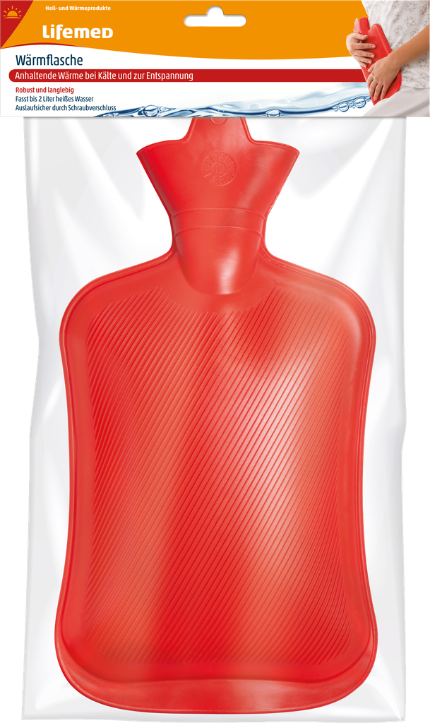 Lifemed Wärmflasche 2L