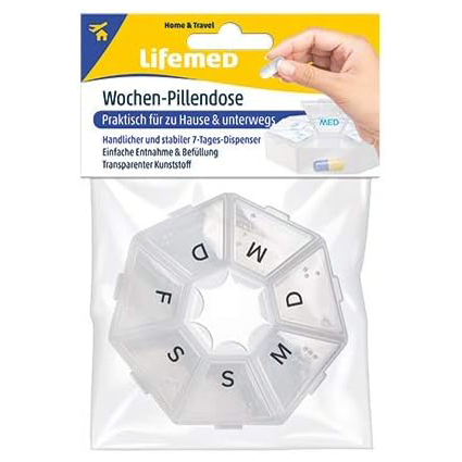 Lifemed Wochen-Pillendose