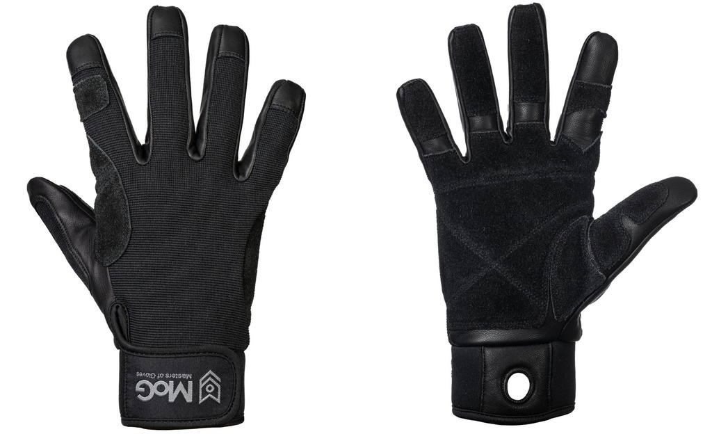 MoG 9163 Abseilhandschuhe schwarz