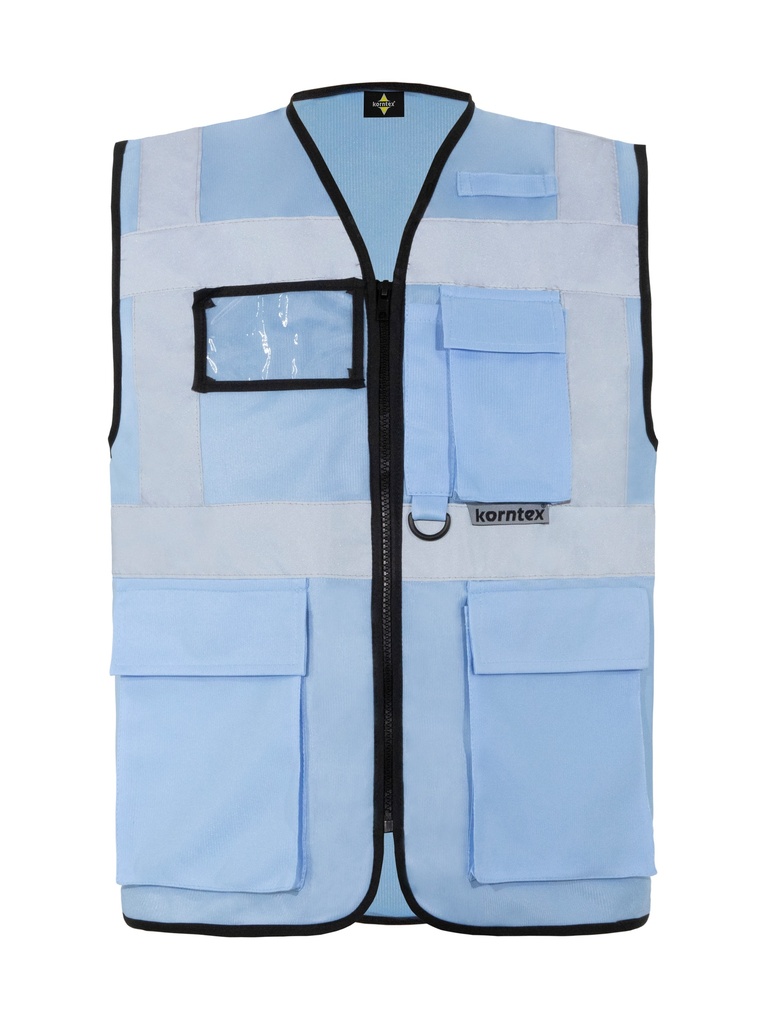 Korntex Multifunktionsweste, hellblau, XL
