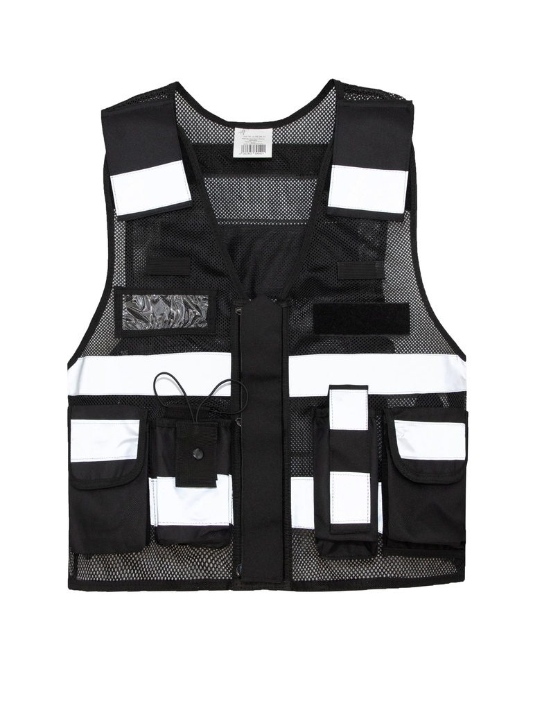 Korntex taktische Mesh Einsatzweste, schwarz, M/XL