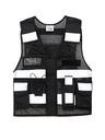 Korntex taktische Mesh Einsatzweste, schwarz, M/XL