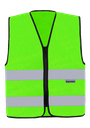 Korntex Funktionsweste mit Reissverschluss, neongrün, XL